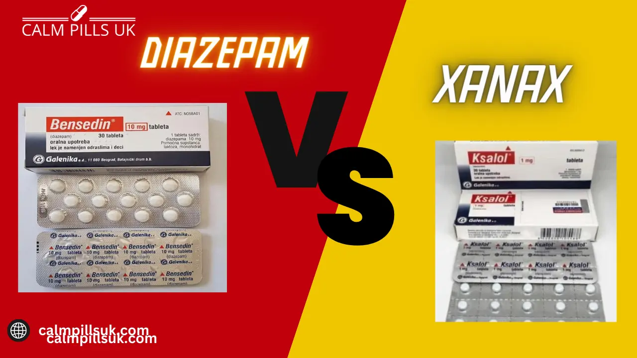 Diazepam vs Xanax for Anxiety